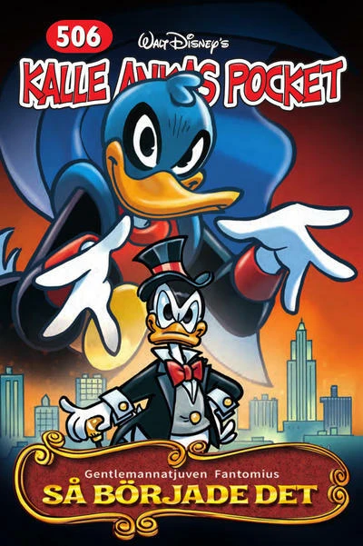 Cover of Gentlemannatjuven Fantomius: Så Började Det