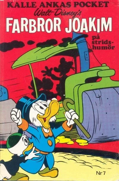 Cover of Farbror Joakim på stridshumör