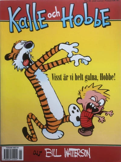 Cover of Visst är vi helt galna, Hobbe!