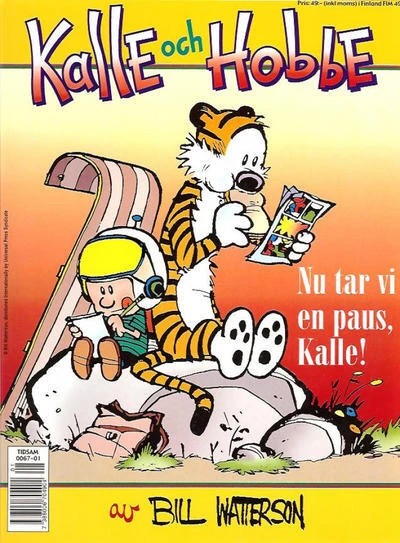 Cover of Nu tar vi en paus, Kalle!