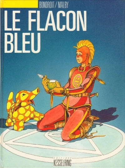 Cover of Le flacon bleu