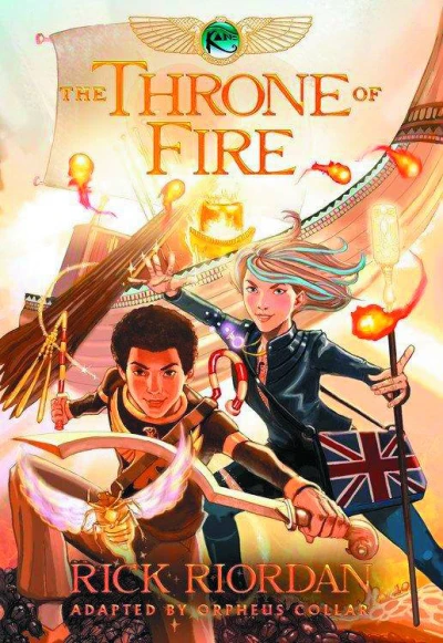 Cover of The Throne of Fire