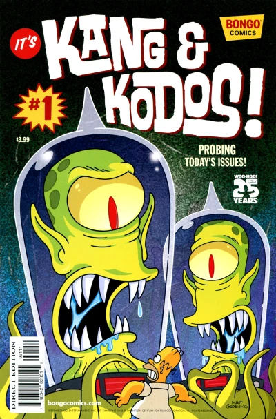 Cover of The Big Kang Theory!; Spit Happens; Hillbilly Abductshun; Ask Kang & Kodos