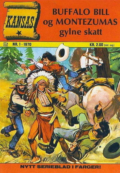 Cover of Buffalo Bill Montezumas gylne skatt