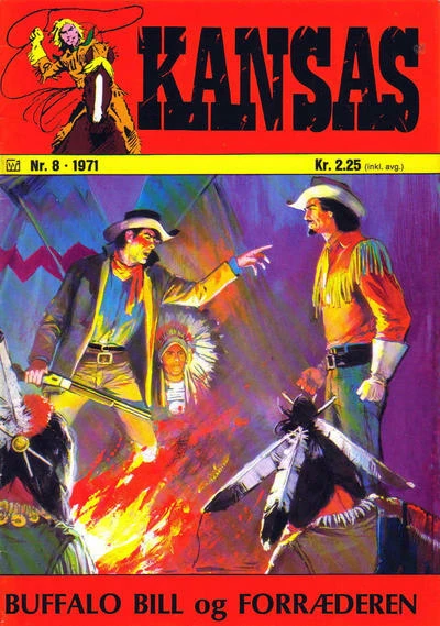 Cover of Buffalo Bill og Forræderen