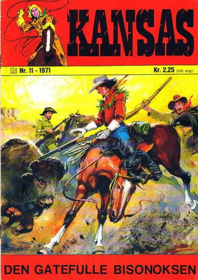 Cover of Den gåtefulle bisonoksen