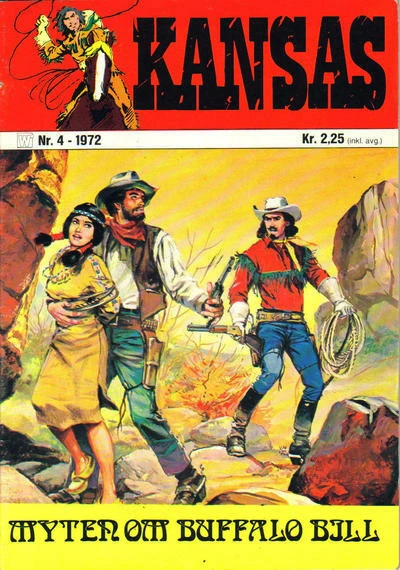 Cover of Myten om Buffalo Bill