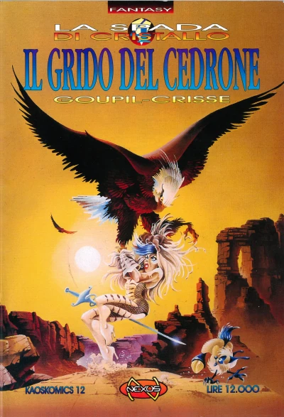 Cover of La spada di cristallo 4: Il grido del Cedrone