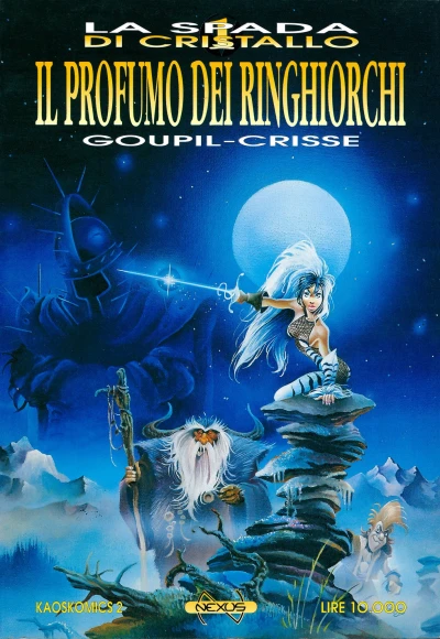 Cover of La spada di cristallo 1: Il profumo dei ringhiorchi