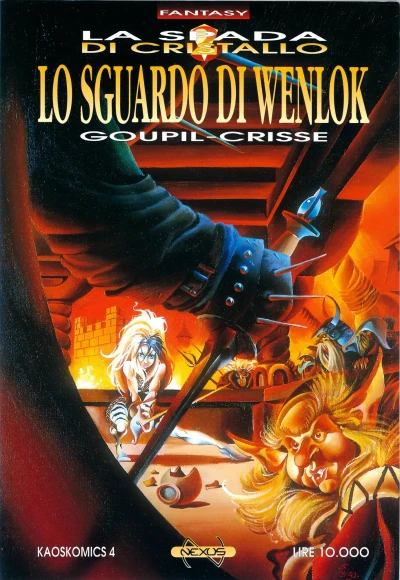 Cover of La spada di cristallo 2: Lo sguardo di Wenlok
