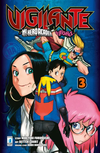 Cover of Vigilante - My hero academia illegals 3