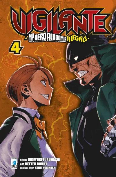 Cover of Vigilante - My hero academia illegals 4