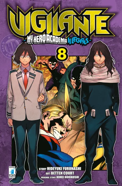 Cover of Vigilante - My hero academia illegals 8