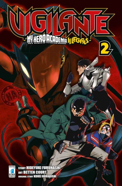 Cover of Vigilante - My hero academia illegals 2