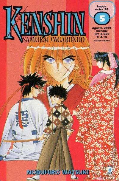 Cover of Kenshin samurai vagabondo 5