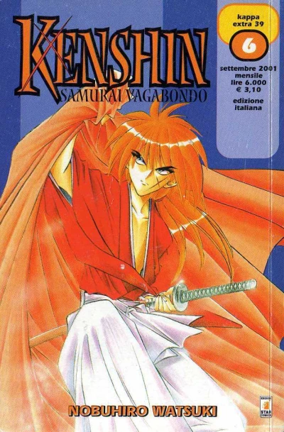 Cover of Kenshin samurai vagabondo 6
