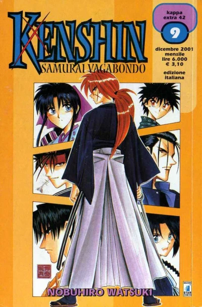 Cover of Kenshin samurai vagabondo 9