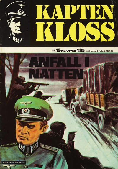 Cover of Anfall i natten