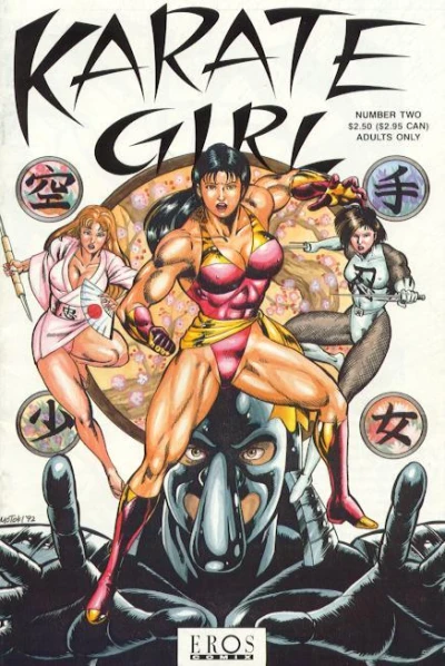 Cover of The Origin of Karate Girl