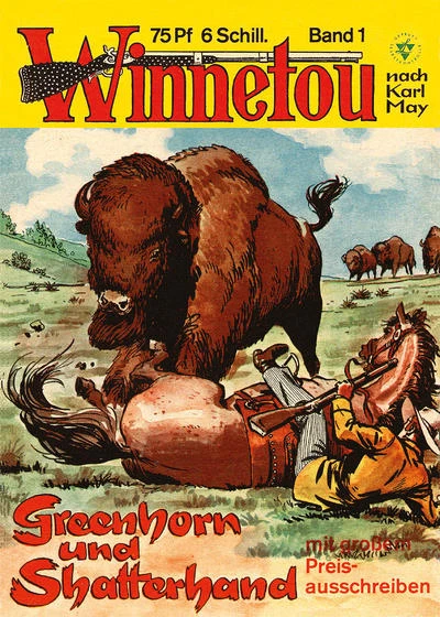 Cover of Winnetou: Greenhorn und Shatterhand