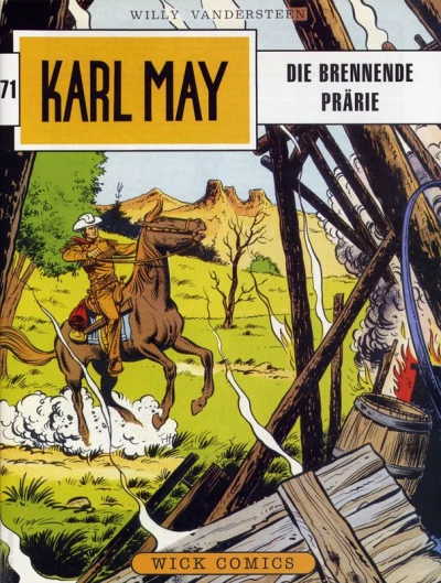 Cover of Die brennende Prärie