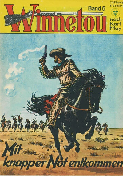 Cover of Winnetou: Mit knapper Not entkommen