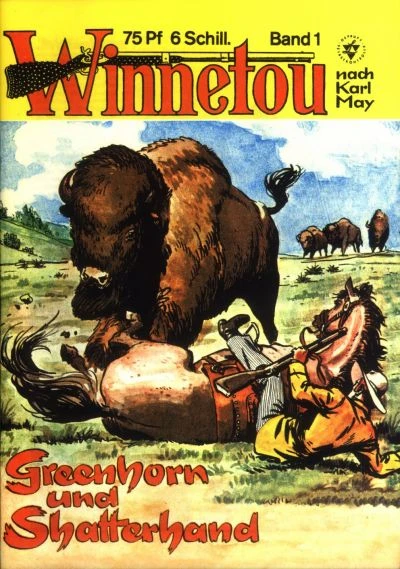 Cover of Greenhorn und Shatterhand