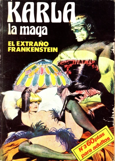 Cover of El extraño Frankenstein