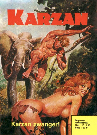 Cover of Karzan zwanger!