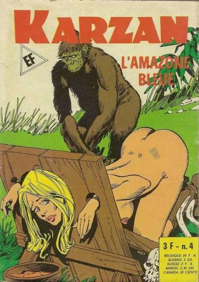 Cover of L'amazone Bleue