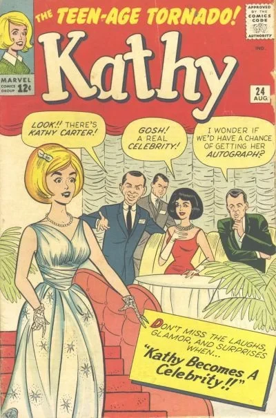 Cover of Kathy Becomes A Celebrity!