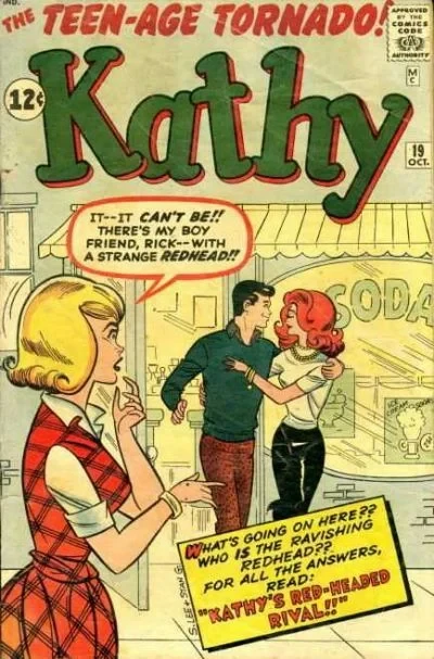 Cover of Kathy's Red-Headed Rival!!