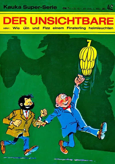 Cover of Gin und Fizz - Der Unsichtbare