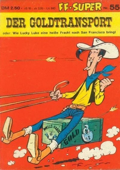 Cover of Lucky Luke - Der Goldtransport