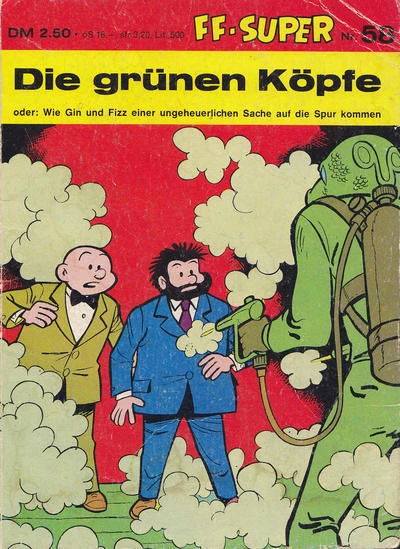 Cover of Gin und Fizz - Die grünen Köpfe
