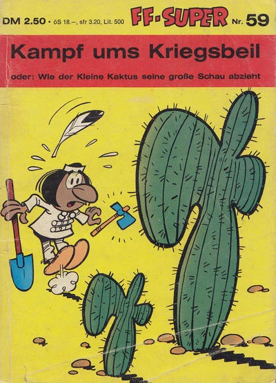 Cover of Kleiner Kaktus - Kampf ums Kriegsbeil
