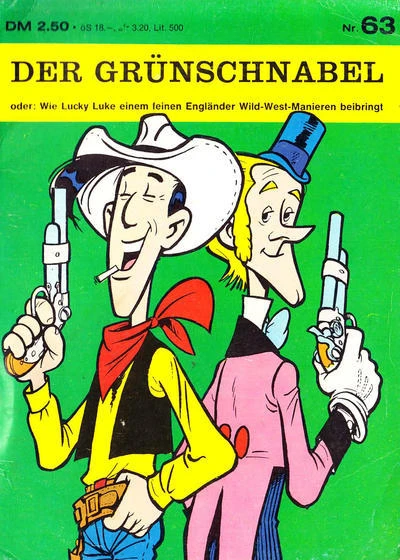 Cover of Lucky Luke - Der Grünschnabel