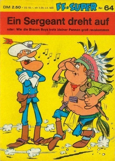 Cover of Die Blauen Boys - Ein Sergeant dreht auf