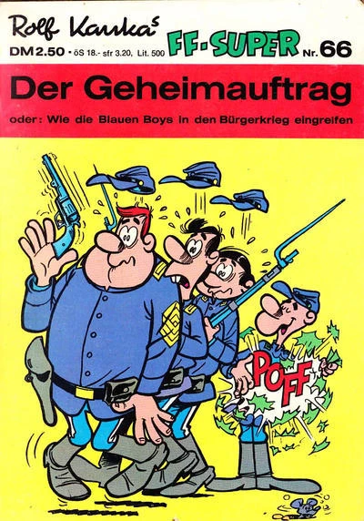 Cover of Die Blauen Boys - Der Geheimauftrag