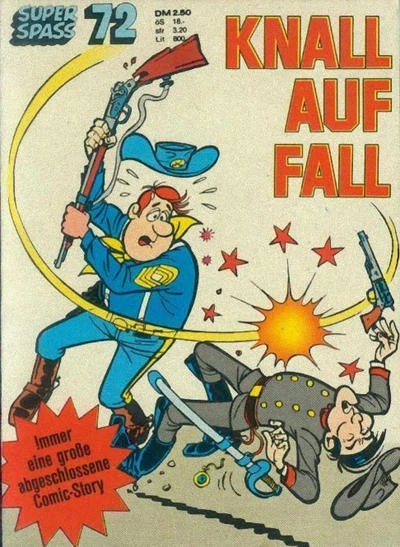 Cover of Die Blauen Boys - Knall auf Fall