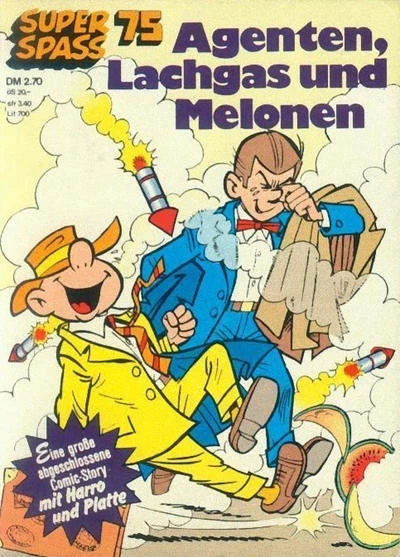 Cover of Harro und Platte - Agenten, Lachgas und Melonen