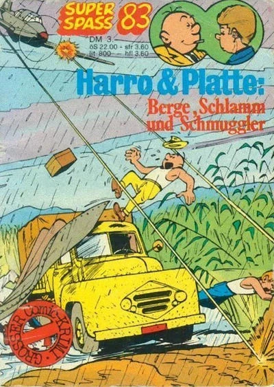 Cover of Harro und Platte - Berge, Schlamm und Schmuggler
