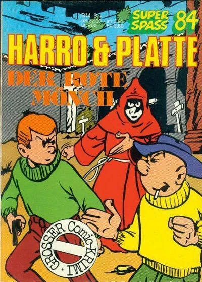 Cover of Harro und Platte - Der rote Mönch
