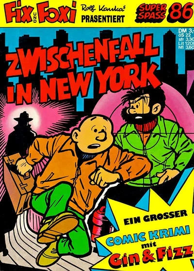 Cover of Gin und Fizz - Zwischenfall in New York