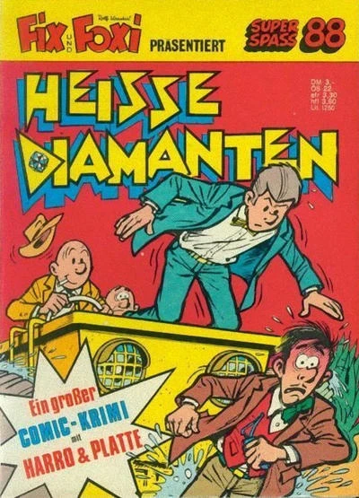 Cover of Harro und Platte - Heisse Diamanten
