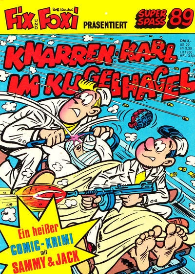 Cover of Sammy & Jack - Knarren-Karl im Kugelhagel