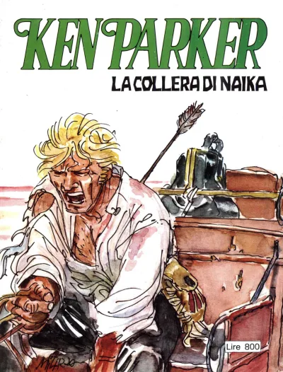 Cover of La collera di Naika