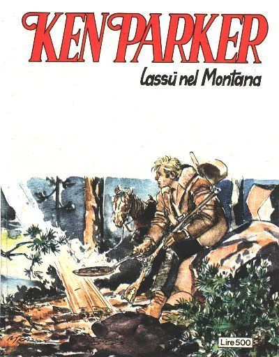 Cover of Lassù nel Montana