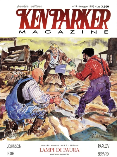 Cover of Lampi di paura