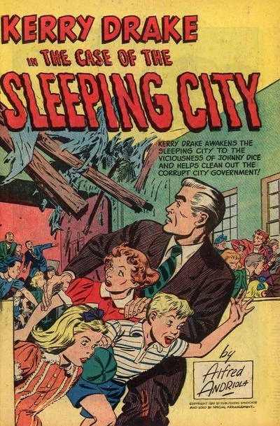 Cover of The Case of the Sleeping City